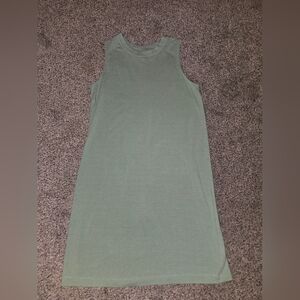 Basic Green Tank Dress